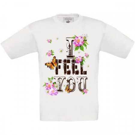 Футболка I Feel you с принтом