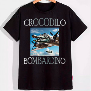 Мужская футболка Crocodilo Bombardino