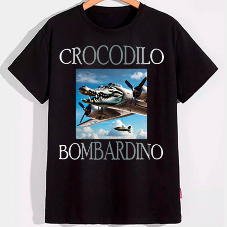 Мужская футболка Crocodilo Bombardino