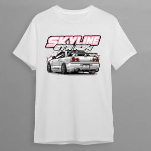 Мужская футболка Skyline GTR R34