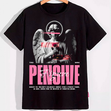Женская футболка Pensive figure