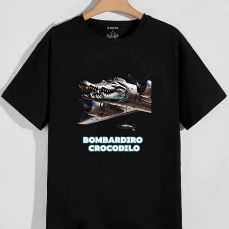 Мужская футболка Bombardiro Crocodilo 2