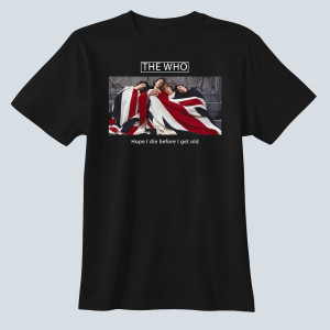 Мужская футболка The Who Hope I die before I get old