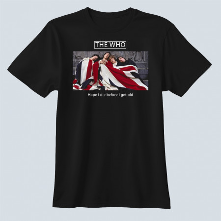 Мужская футболка The Who Hope I die before I get old