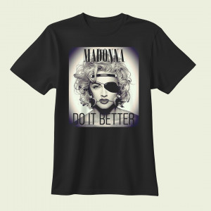 Женская футболка Madonna Do it better