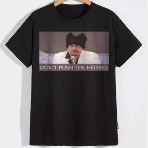 Мужская футболка Усик Don't push the horses