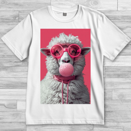 Футболка Bubblegum Lama бавовняна