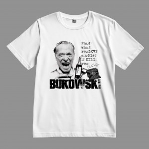 Футболка Чарльз Буковскі