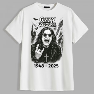 Мужская футболка Ozzy Osbourne 1948-2025 Мужская футболка Ozzy Osbourne 1948-2025