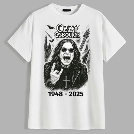 Мужская футболка Ozzy Osbourne 1948-2025