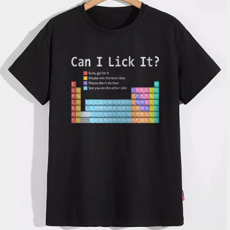 Мужская футболка Can I lick it?