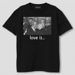 Футболка Встреча Брежнева с Хонеккером