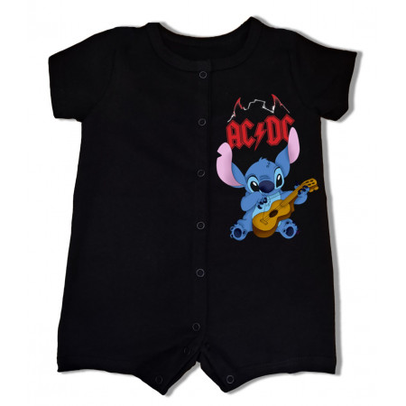  Дитяче боді-пісочник Стіч AC/DC