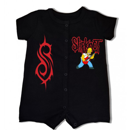 Детское боди-песочник Гомер Симсон Slipknot