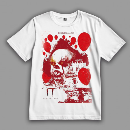 Футболка Воно кривавий колаж 