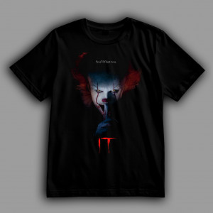 Футболка Воно Пеннівайз просить бути тихіше