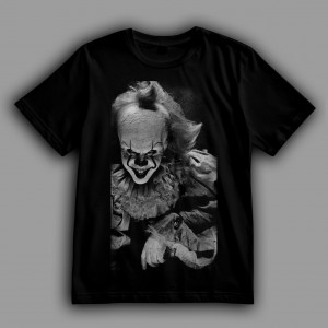 Футболка Воно клоун із нічних жахітть