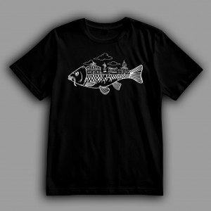 Футболка Одеса Кефаль з Привозу