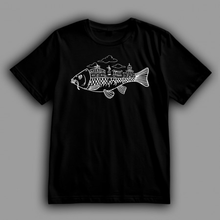 Футболка Одесса Кефаль с Привоза