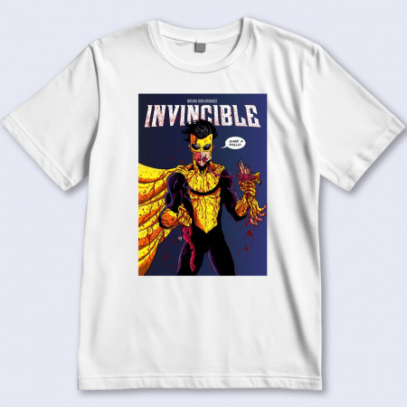 Футболка Invincible Непереможний закривавлений Марк