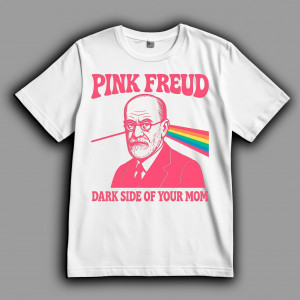 Футболка Pink Freud your mom