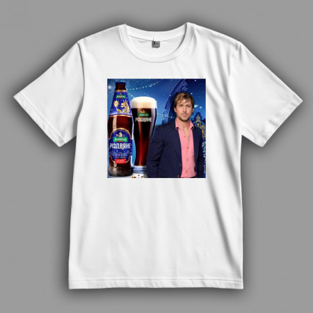 Футболка Рождественский темный Райан Гослинг