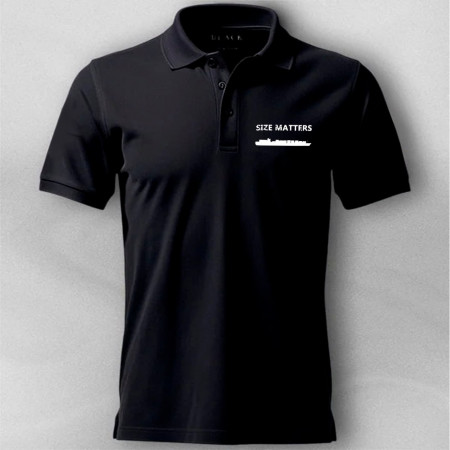 Футболка-поло Size matters
