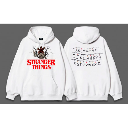 Худи Stranger things демогоргон и гирлянды