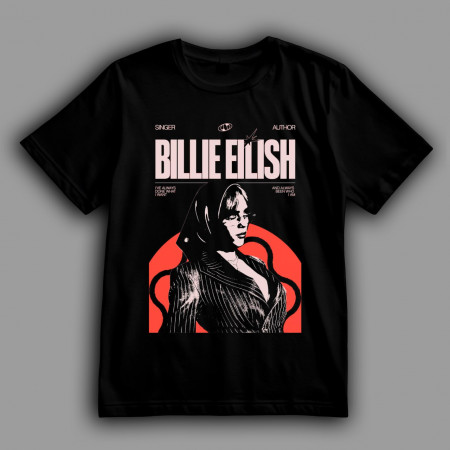 Футболка Любимая исполнительница Билли Айлиш
