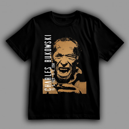Футболка Charles Bukowski 16.8.1920-9.3.1994