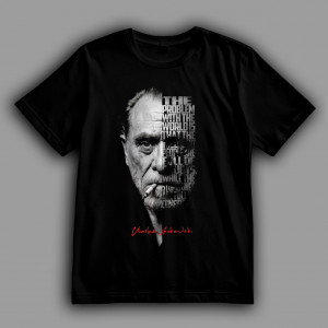 Футболка Чорльз Буковскі культовий письменник