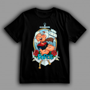 Футболка Найсильніший в світі моряк Попай