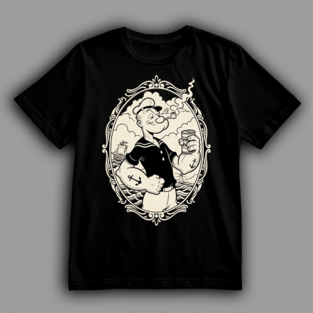 Футболка Моряк Попай и банка шпината