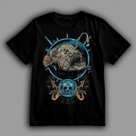 Футболка Рыба-удильщик