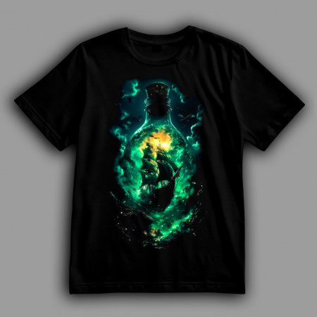 Футболка Кораблик в бутылке