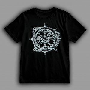 Футболка Штурвал в канаті