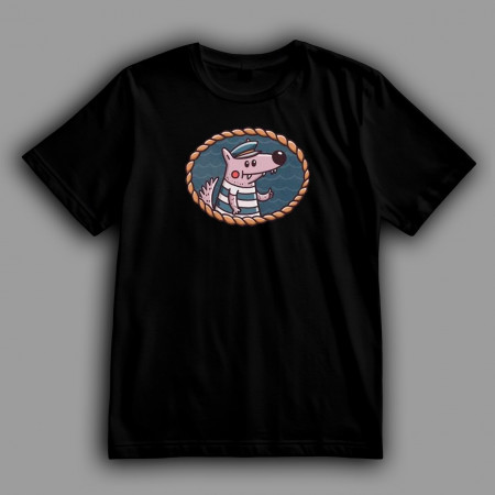 Футболка Морской волчек