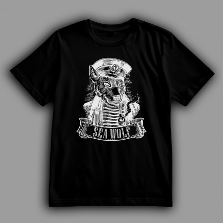 Футболка Морской волк в графике