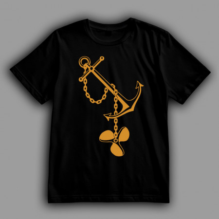 Футболка Якорь и винт