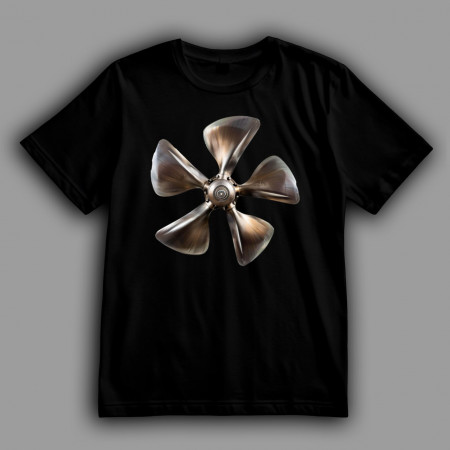  Футболка Пятилопастный винт