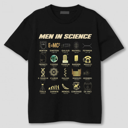 Футболка Men in science
