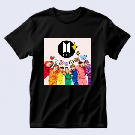 Футболка BTS - самая милая K-pop группа