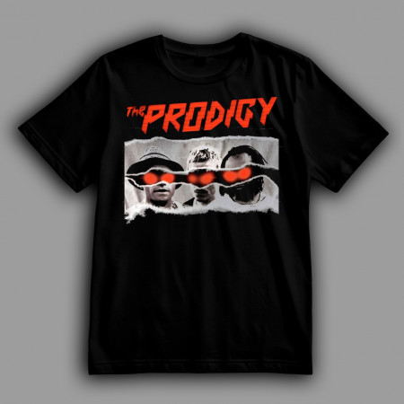 Футболка The Prodigy с красными глазами
