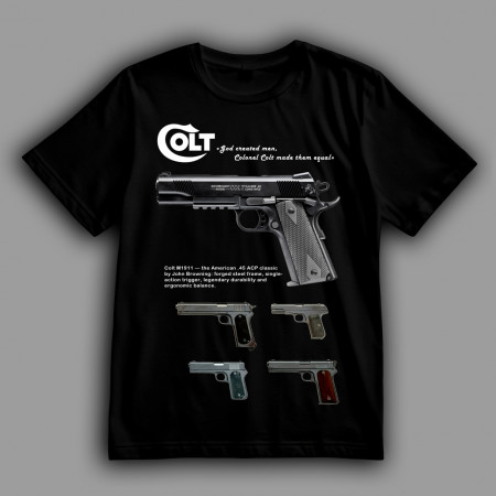 Футболка Американский пистолет Кольт (Colt) М1911