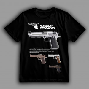 Футболка Американський пістолет Магнум (Magnum Research)