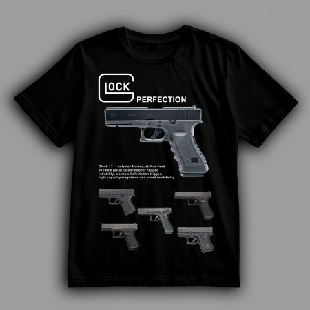 Футболка Австрийский пистолет Глок (Glock perfection)