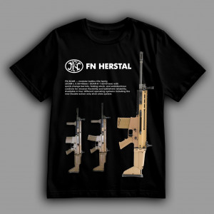 Футболка Штурмова гвинтівка FN SCAR (FN HERSTAL)