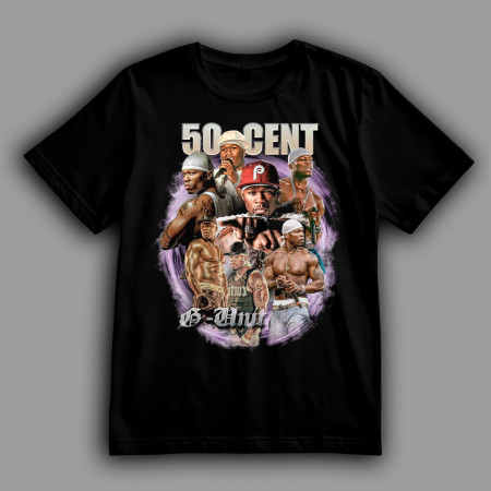 Футболка 50 Cent основатель группы G-Unit