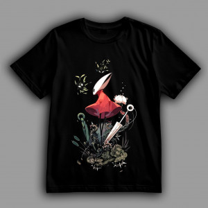 Футболка Hollow Knight Silksong вартовий Голлоунесту
