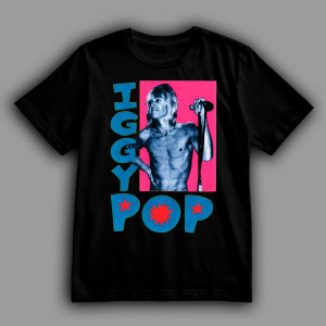 Футболка Iggy Pop Іггі Поп: Хрещений батько панк-року